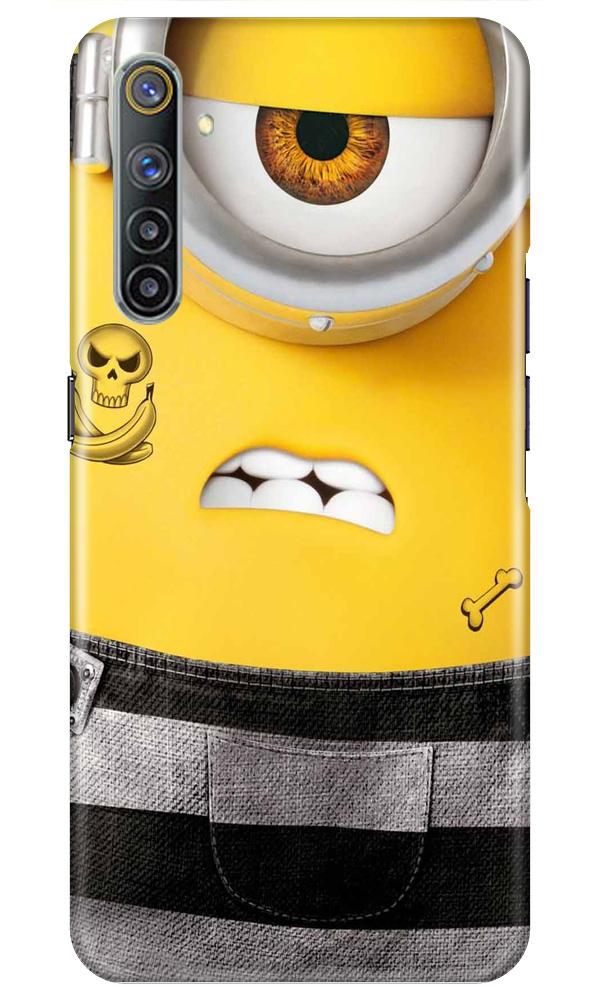 Minion Mobile Back Case for Realme 6i (Design - 324)