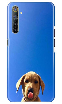 Dog Mobile Back Case for Realme 6i (Design - 332)