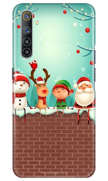 Santa Claus Mobile Back Case for Realme 6i (Design - 334)