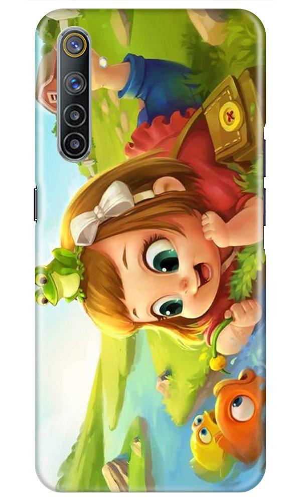 Baby Girl Mobile Back Case for Realme 6i (Design - 339)