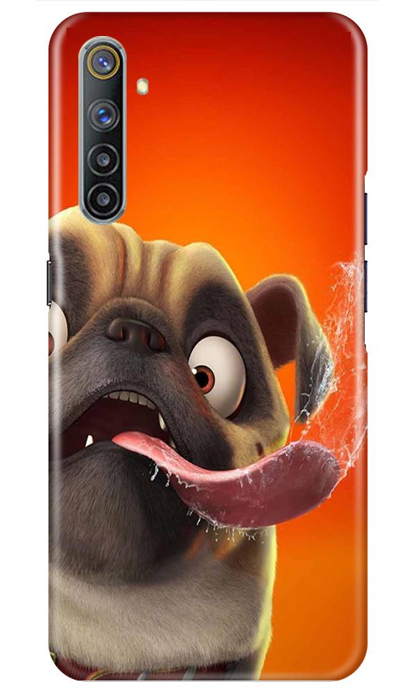 Dog Mobile Back Case for Realme 6i (Design - 343)