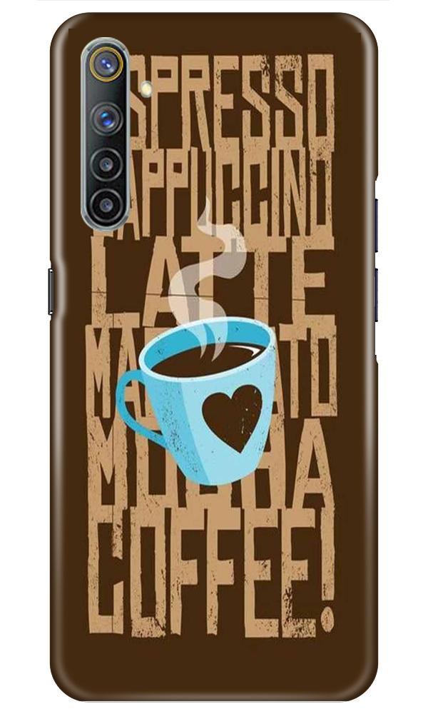 Love Coffee Mobile Back Case for Realme 6i (Design - 351)