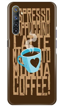 Love Coffee Mobile Back Case for Realme 6i (Design - 351)
