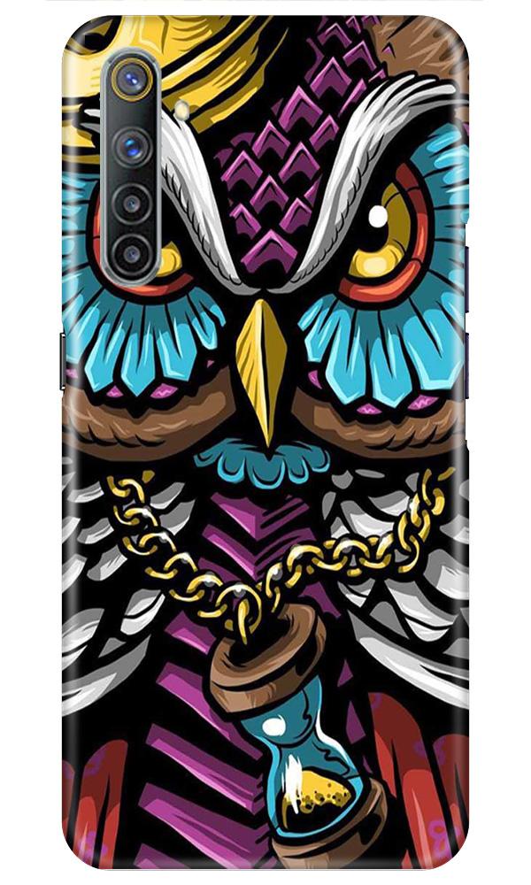 Owl Mobile Back Case for Realme 6i (Design - 359)