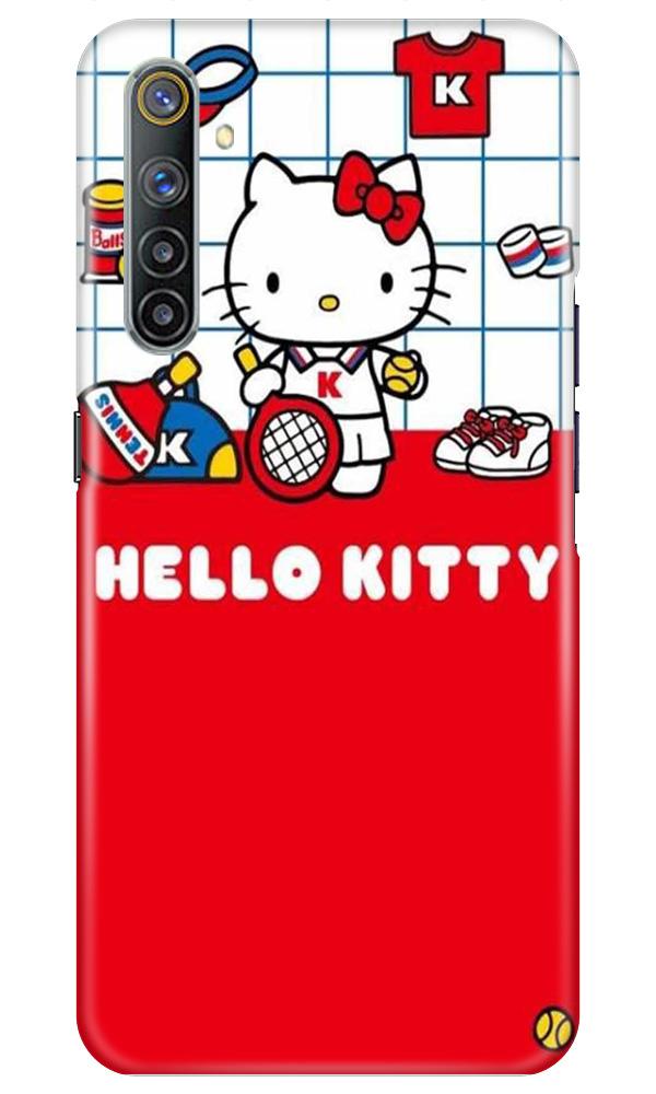Hello Kitty Mobile Back Case for Realme 6i (Design - 363)