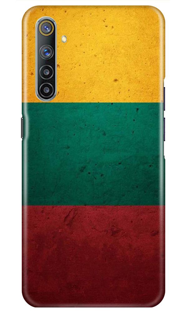 Color Pattern Mobile Back Case for Realme 6i (Design - 374)