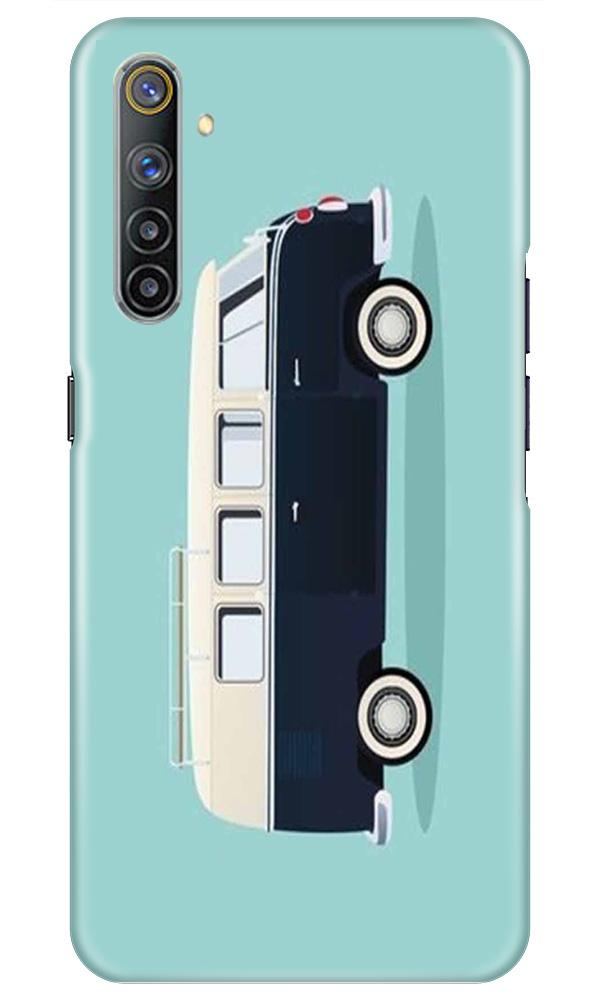 Travel Bus Mobile Back Case for Realme 6i (Design - 379)