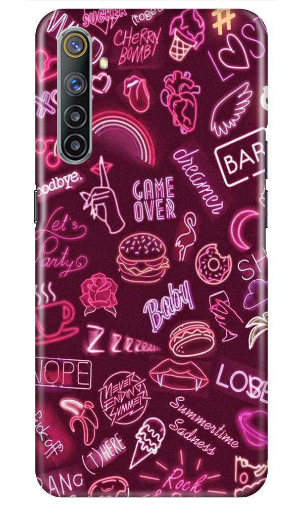 Party Theme Mobile Back Case for Realme 6i (Design - 392)