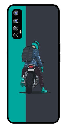 Bike Lover Metal Mobile Case for Realme 7