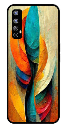 Modern Art Metal Mobile Case for Realme 7