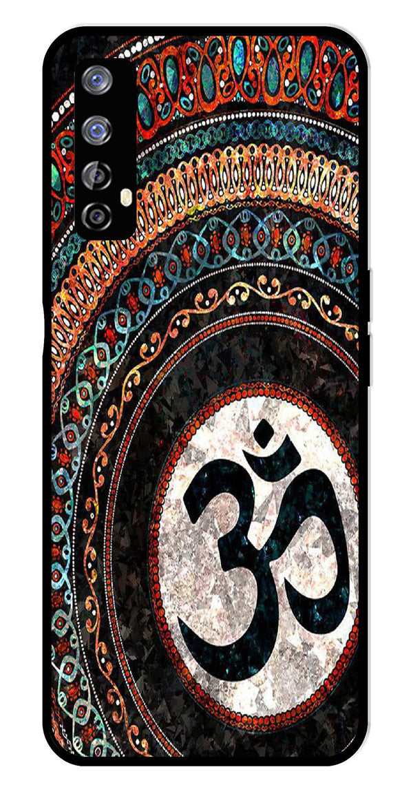 Oum Design Metal Mobile Case for Realme 7   (Design No -15)