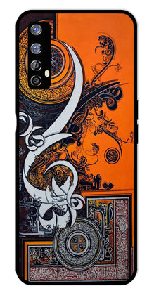 Qalander Art Metal Mobile Case for Realme 7