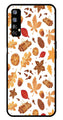 Autumn Leaf Metal Mobile Case for Realme 7   (Design No -19)