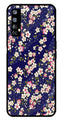 Flower Design Metal Mobile Case for Realme 7   (Design No -25)