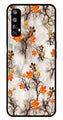 Autumn leaves Metal Mobile Case for Realme 7   (Design No -55)