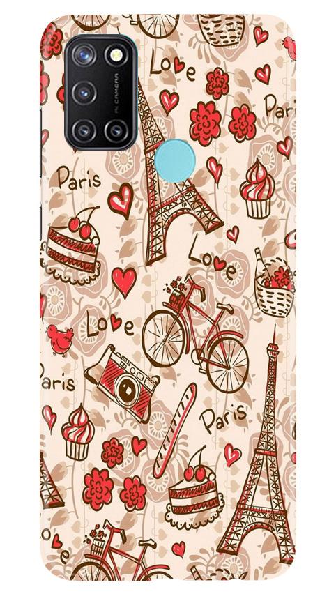 Love Paris Case for Realme C17  (Design - 103)