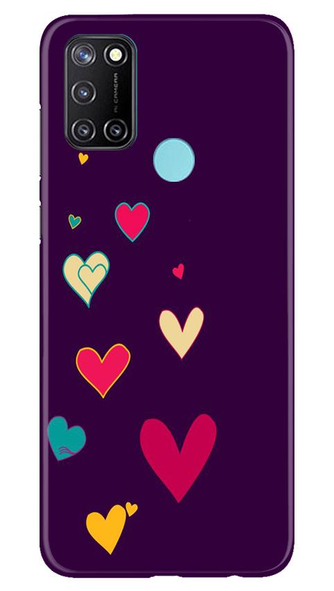 Purple Background Case for Realme 7i  (Design - 107)