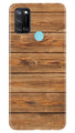 Wooden Look Case for Realme C17  (Design - 113)