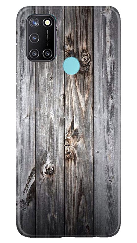 Wooden Look Case for Realme 7i  (Design - 114)