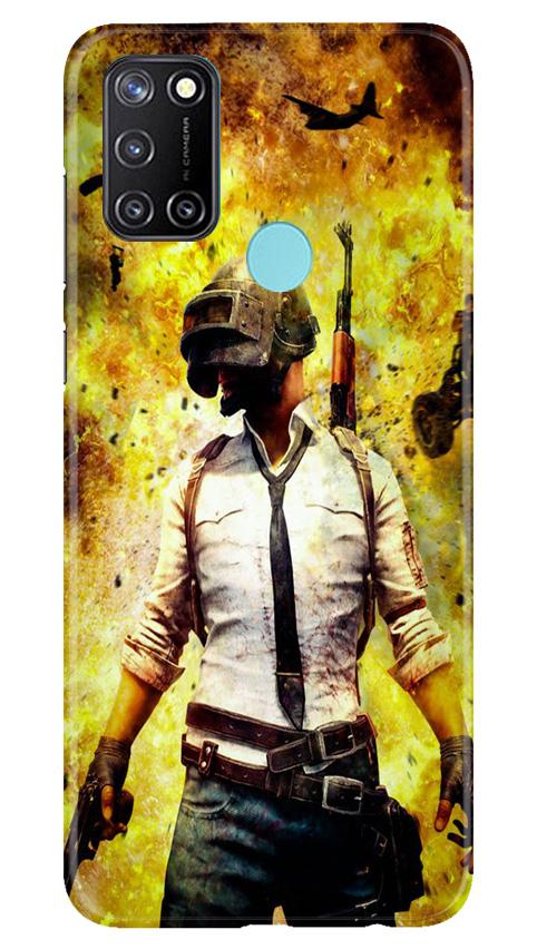Pubg Case for Realme 7i  (Design - 180)