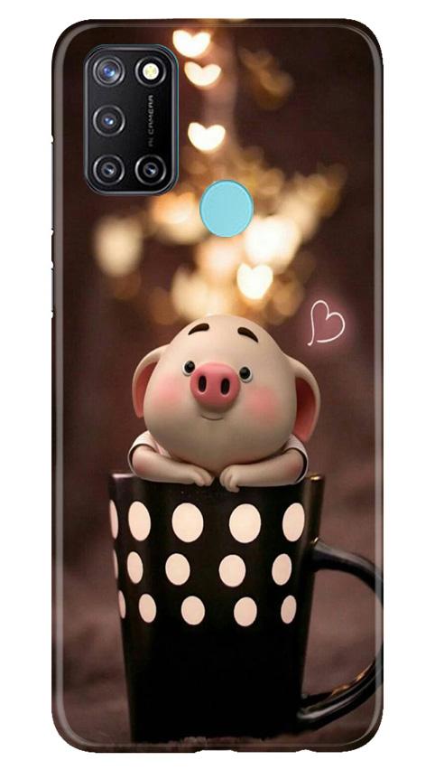 Cute Bunny Case for Realme C17 (Design No. 213)