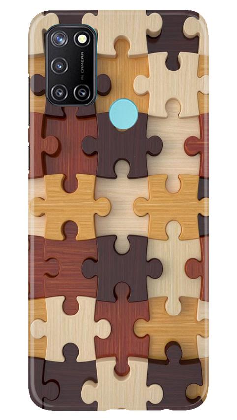 Puzzle Pattern Case for Realme C17 (Design No. 217)