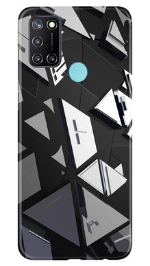Modern Art Mobile Back Case for Realme 7i (Design - 230)