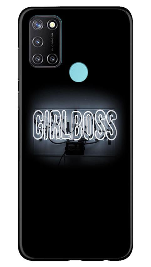Girl Boss Black Case for Realme C17 (Design No. 268)