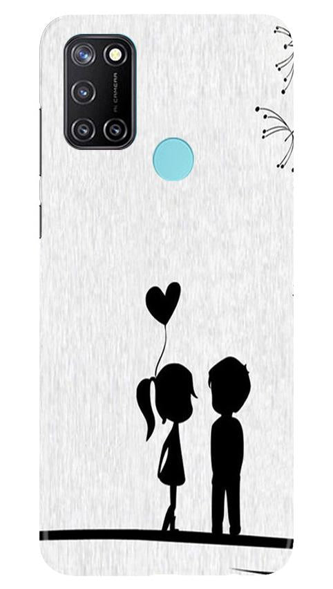 Cute Kid Couple Case for Realme C17 (Design No. 283)