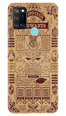 Hogwarts Mobile Back Case for Realme C17 (Design - 304)