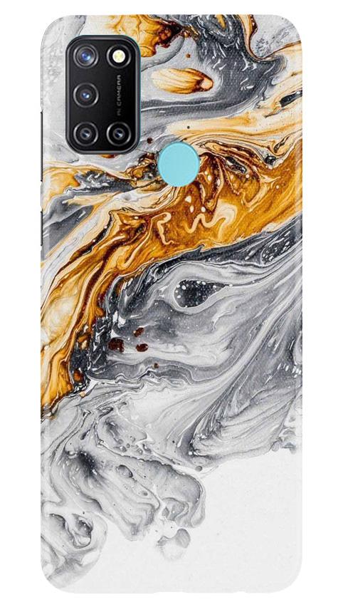 Marble Texture Mobile Back Case for Realme C17 (Design - 310)