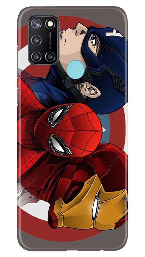 Superhero Mobile Back Case for Realme C17 (Design - 311)