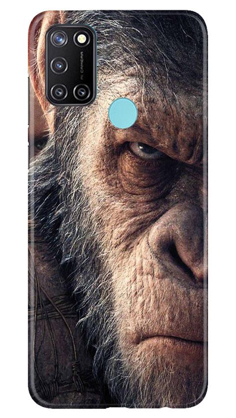 Angry Ape Mobile Back Case for Realme 7i (Design - 316)