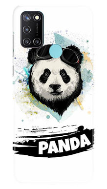 Panda Mobile Back Case for Realme 7i (Design - 319)