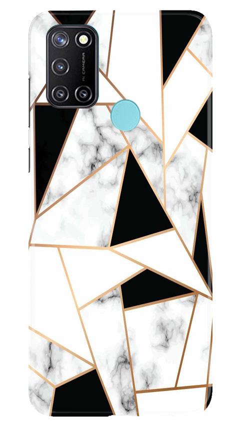 Marble Texture Mobile Back Case for Realme C17 (Design - 322)