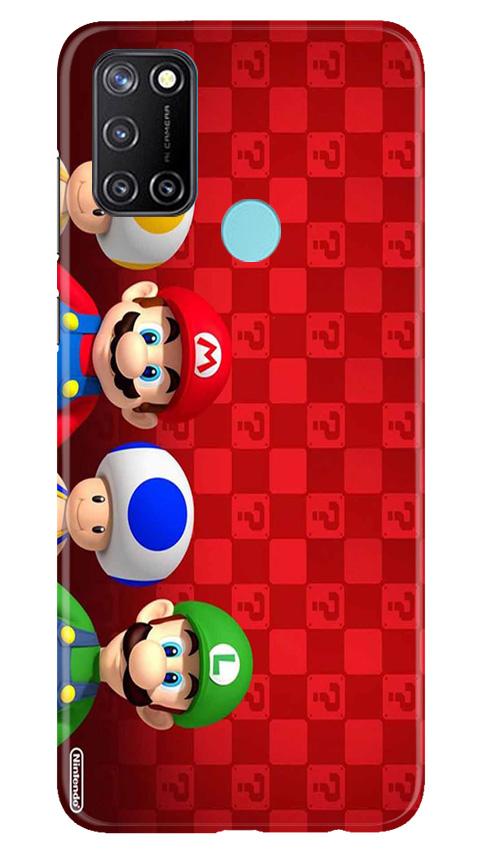 Mario Mobile Back Case for Realme C17 (Design - 337)