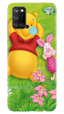 Winnie The Pooh Mobile Back Case for Realme 7i (Design - 348)