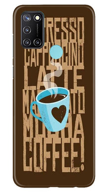 Love Coffee Mobile Back Case for Realme 7i (Design - 351)