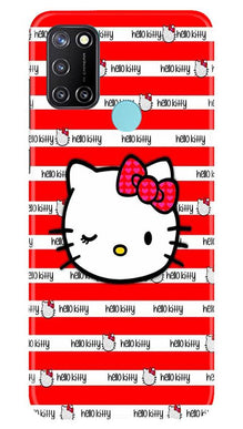 Hello Kitty Mobile Back Case for Realme 7i (Design - 364)