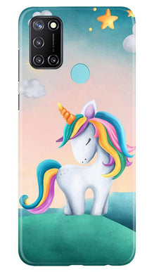 Unicorn Mobile Back Case for Realme 7i (Design - 366)