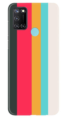 Color Pattern Mobile Back Case for Realme 7i (Design - 369)