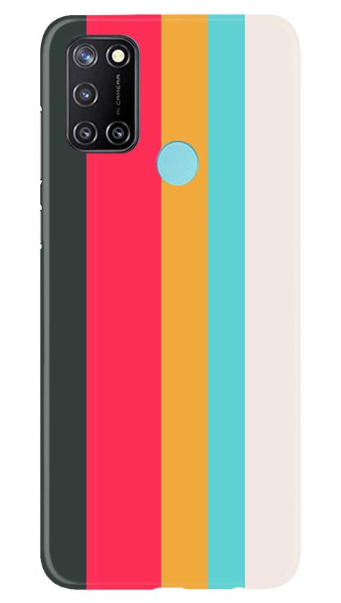 Color Pattern Mobile Back Case for Realme C17 (Design - 369)