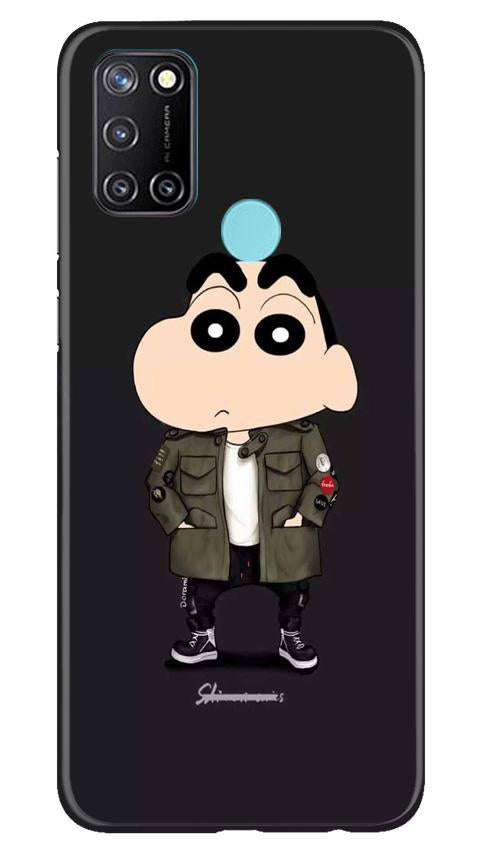 Shin Chan Mobile Back Case for Realme C17 (Design - 391)