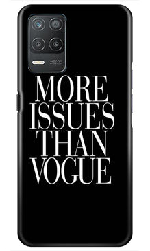 More Issues than Vague Mobile Back Case for Narzo 30 5G (Design - 74)