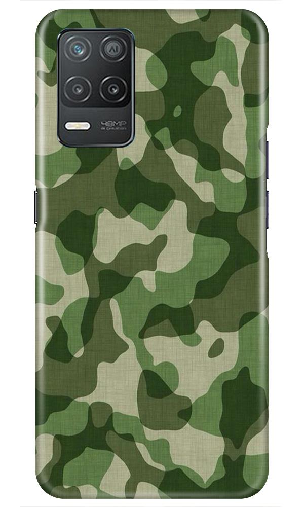 Army Camouflage Case for Narzo 30 5G(Design - 106)