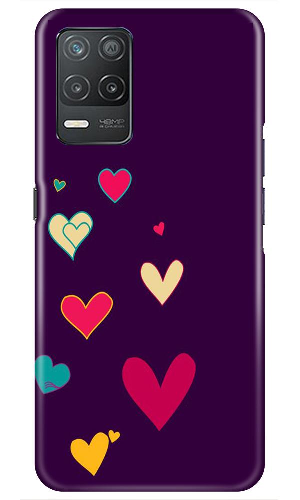 Purple Background Case for Realme 8 5G  (Design - 107)