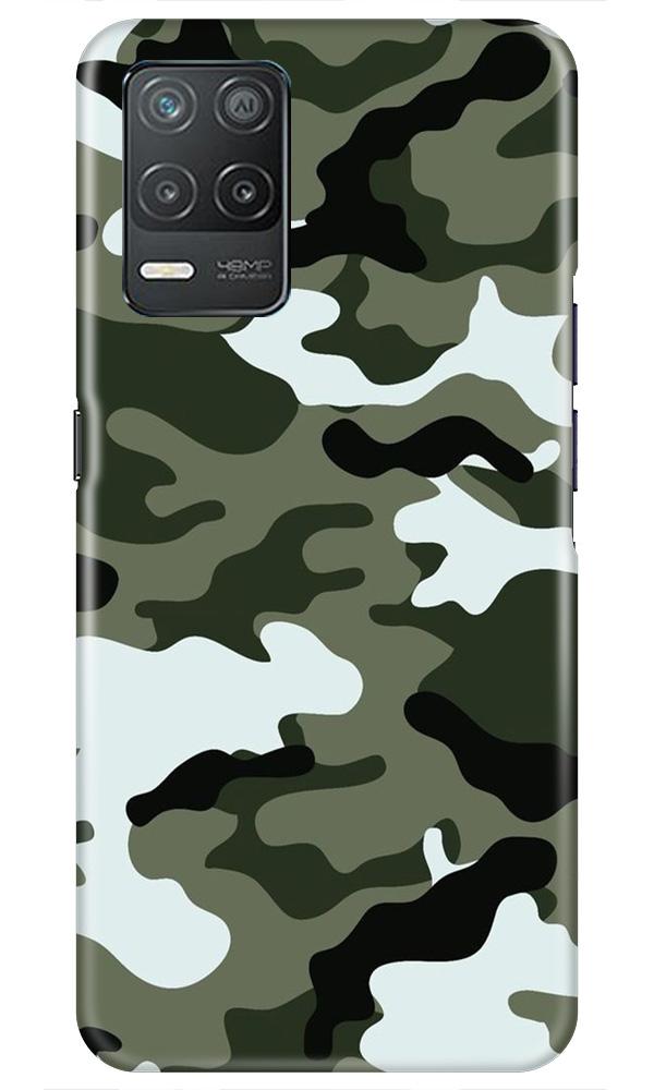 Army Camouflage Case for Narzo 30 5G(Design - 108)