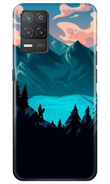 Mountains Mobile Back Case for Narzo 30 5G (Design - 186)
