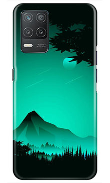 Moon Mountain Mobile Back Case for Realme 8 5G (Design - 204)