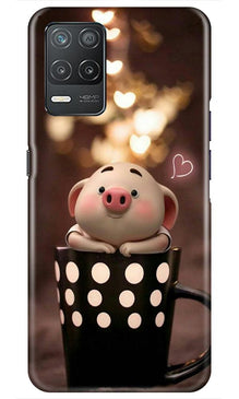 Cute Bunny Mobile Back Case for Realme 8 5G (Design - 213)